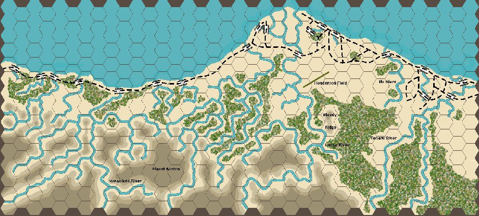 Bloody Ridge Game Map