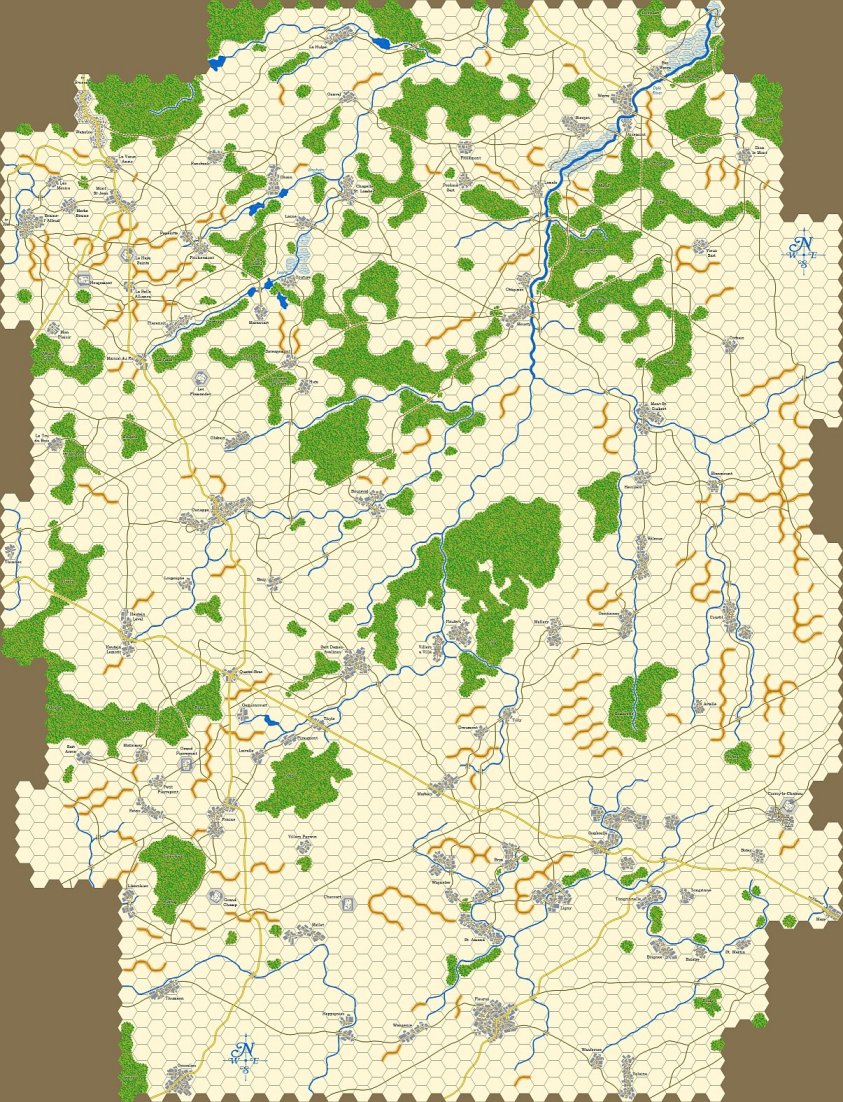 Bloody Ridge Game Map