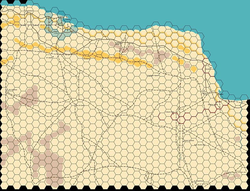 Cemetery Hill Game Map